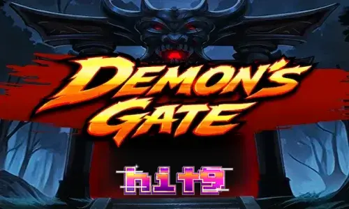 Tampilan visual misterius dari slot Demon's Gate dengan portal bercahaya